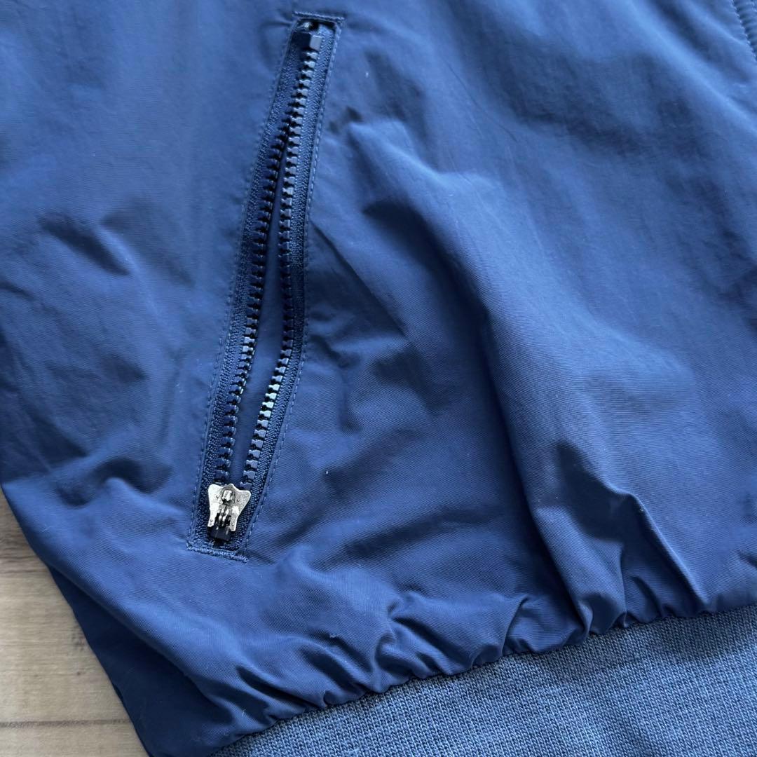 L.L.Bean エルエルビーンウォームアップジャケットくすみブルー短丈古着M