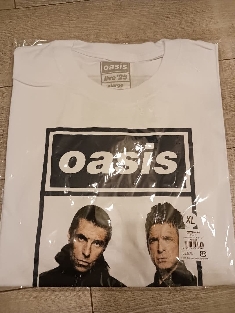oasis live '25 Tシャツ Photo UKデザイン XL 完売品 - メルカリ