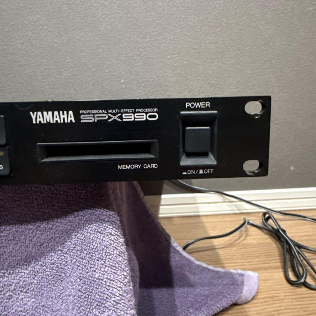 レア】YAMAHA SPX990 マルチエフェクトプロセッサー ヤマハ 名機