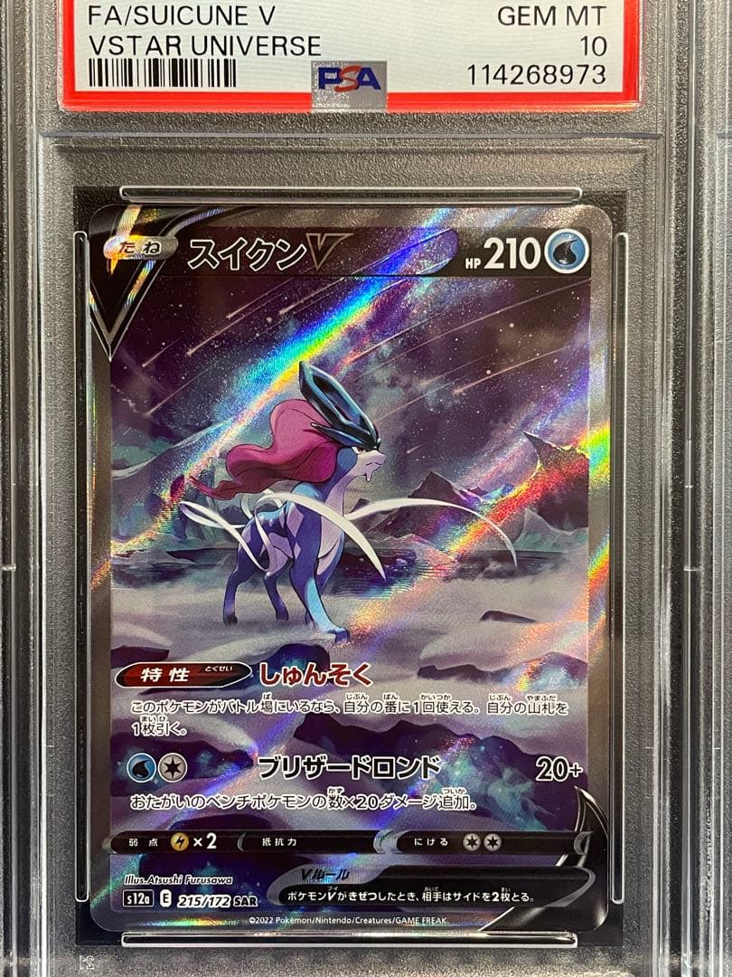 PSA10 連番】エンテイV スイクンV ライコウV SAR【Vユニ】