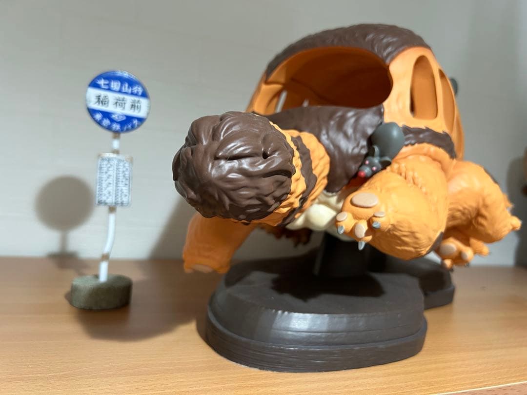 最終値下げ となりのトトロ ネコバス み〜つけた！ ジブリ バス停付き