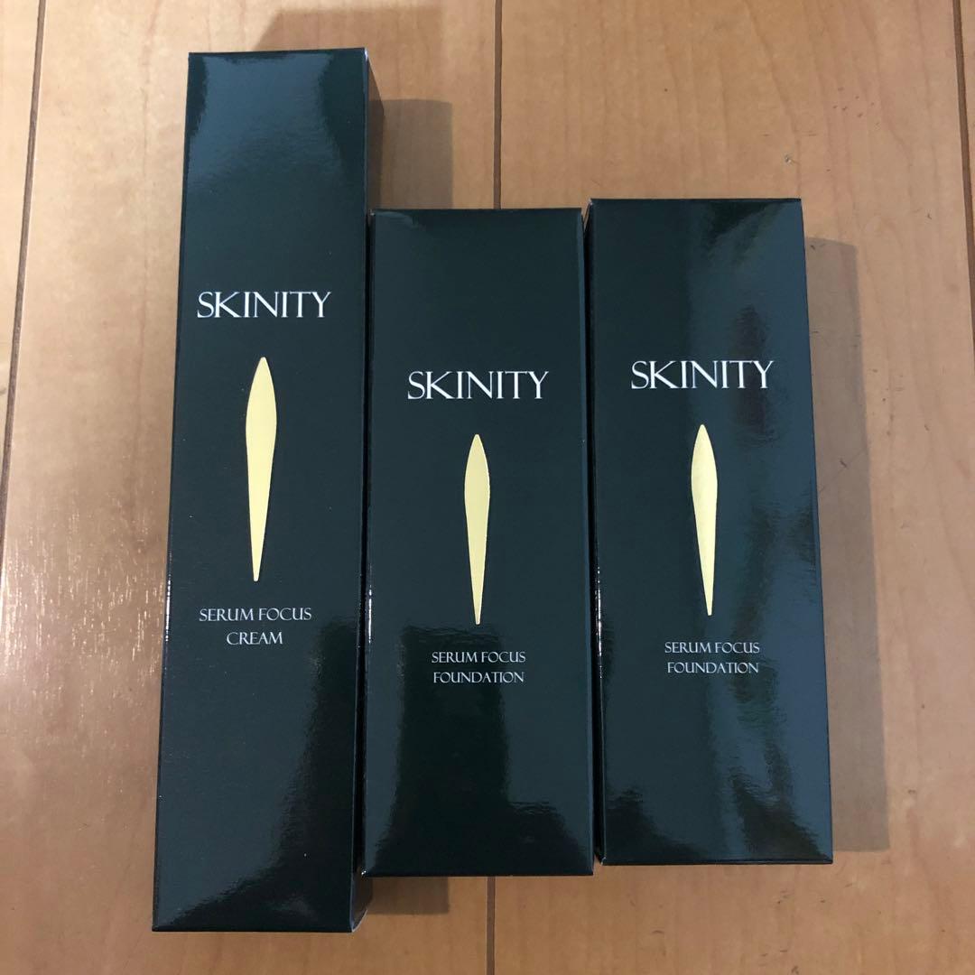 ファンデーション SKINITY SERUM FOCUS CREAM & FOUNDATION
