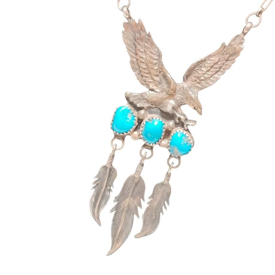 NAVAJO ナバホ Richard Begay ネックレス SV925