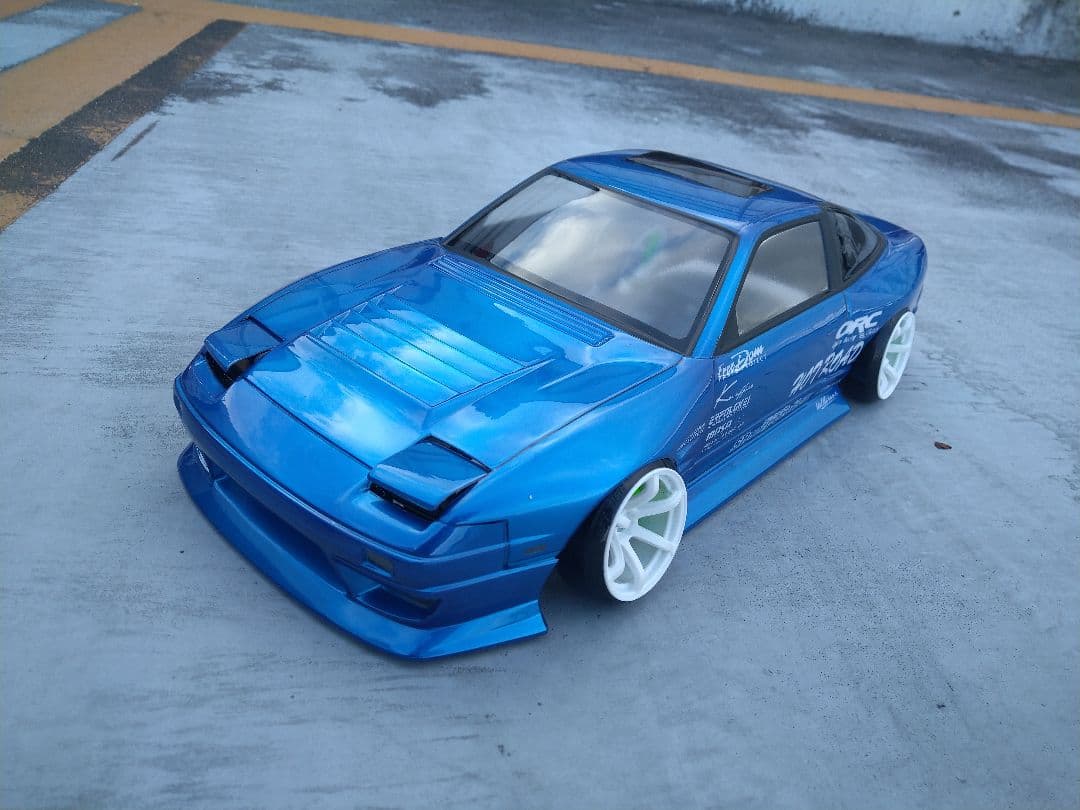 SHIBATA D-MAX 180SX 塗装済新品ラジコンボディ - メルカリ