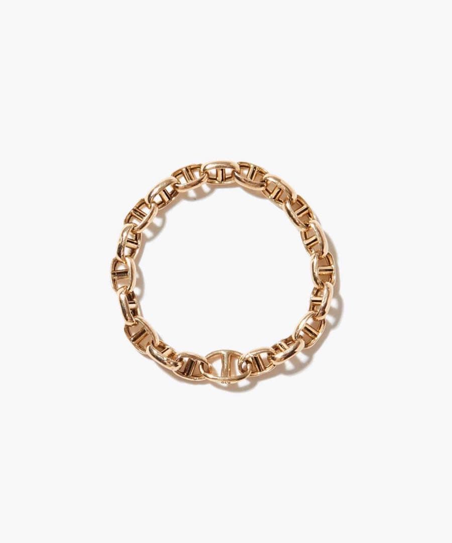 【ARTIDA OUD】 K10ホロウマリナーリンクチェーンリング ARTIDA OUD(アルティーダ ウード)｜basic K10ホロウ マリナーリンク