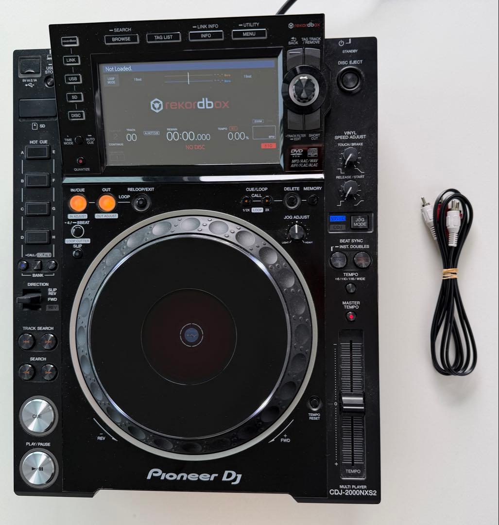 【動作品】①Pioneer DJ CDJ-2000NXS2
