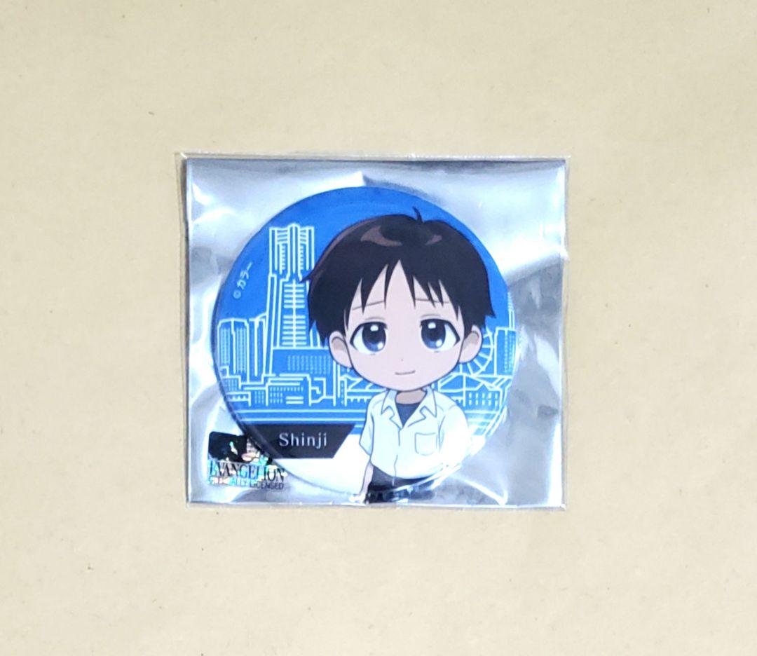エヴァンゲリオン コラボカフェ カンバッジ 碇シンジ ミニキャラ SD