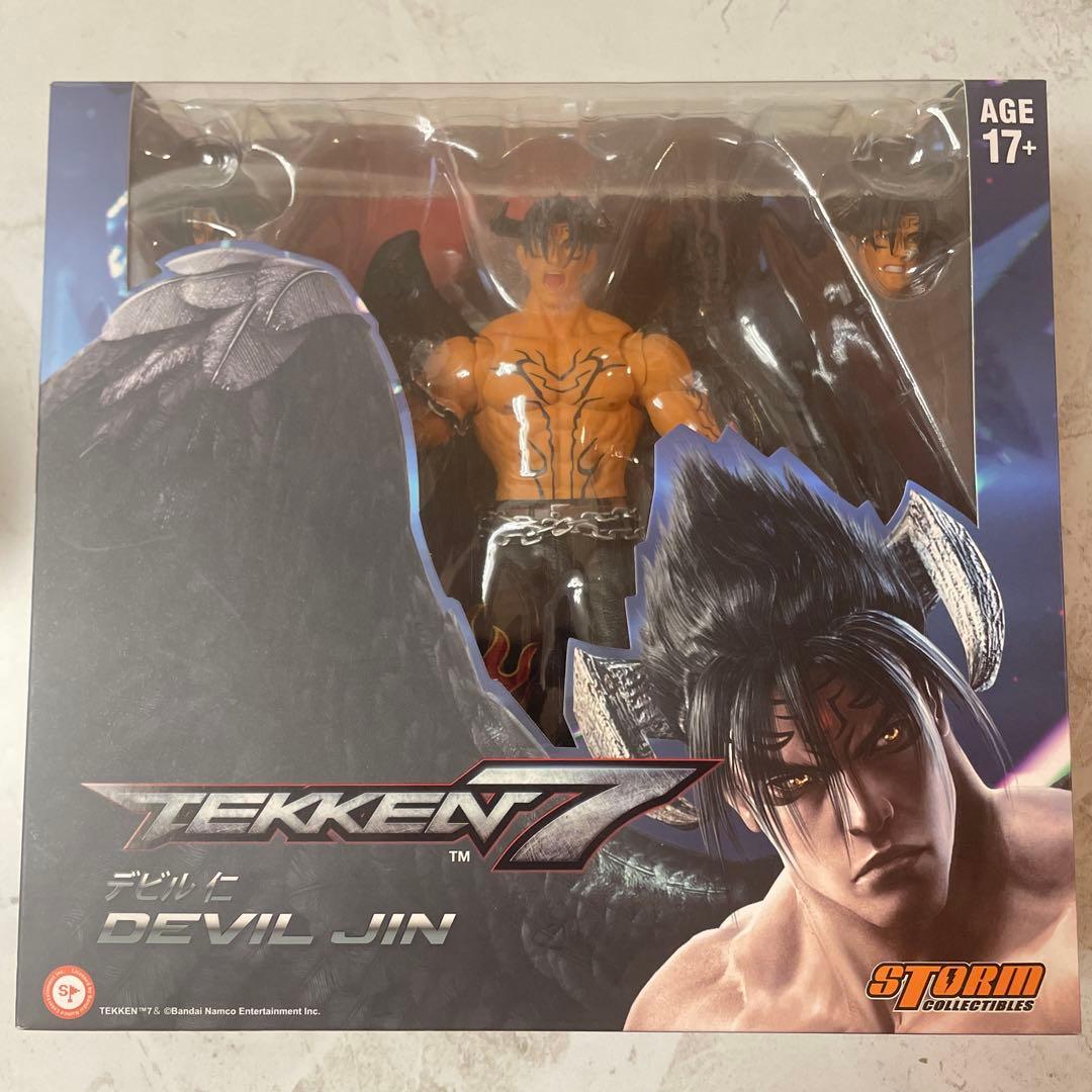 ストームコレクティブ鉄拳7デビル仁devil Jinアクションフィギュア人形