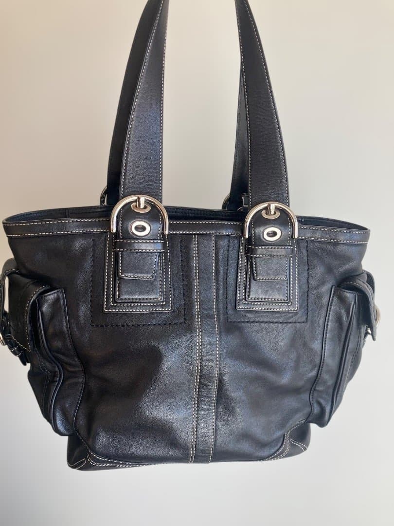 専用　コーチ　トートバッグ　ビジネスバッグ　ブラック 10037