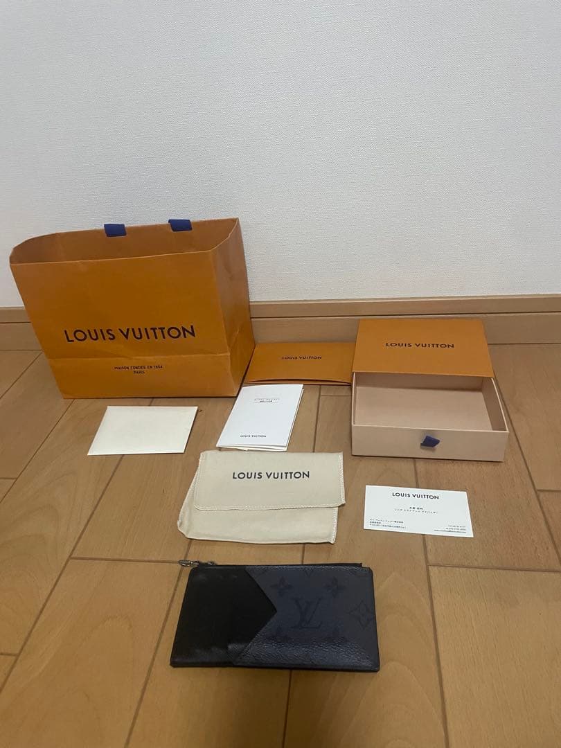 メ*ー様 レシート有りLOUIS VUITTON ブラック ケース