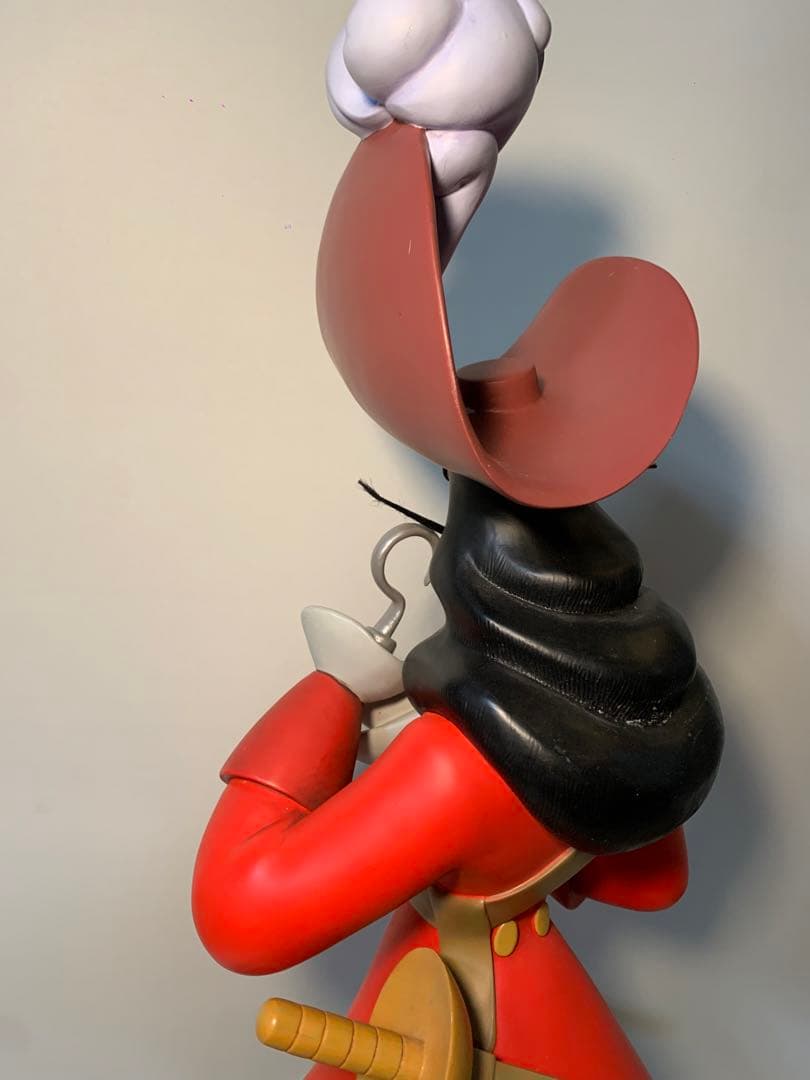 ディズニー ピーターパン フック船長 ビッグ フィギュア スタチュー