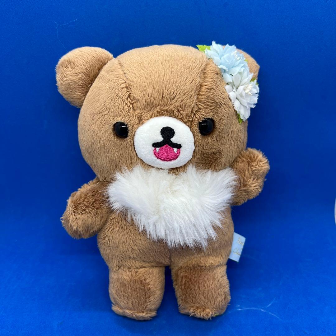 リラックマストア限定　チャイロイコグマ　がおがおポージングぬいぐるみ リラックマ - 【限定】チャイロイコグマ名入れポージングぬいぐるみ