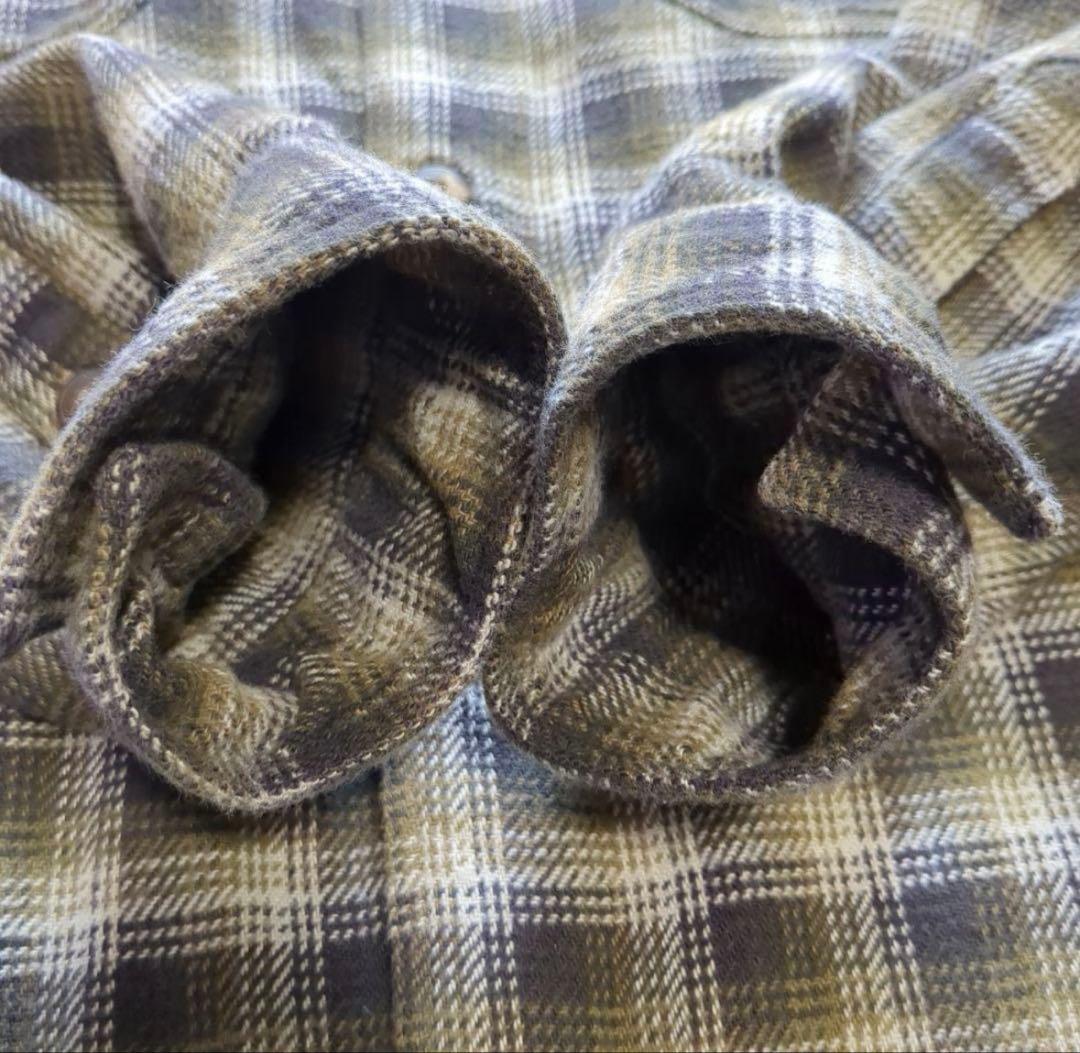 パタゴニア オンブレ ヘビーフランネルシャツ ポルトガル製 L - メルカリ