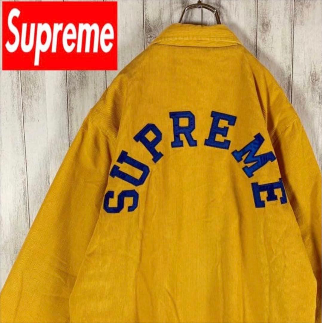 【即完売モデル】Supreme コーデュロイ 超希少カラー ブルゾン 入手困難 Supreme Supreme コーデュロイ 超希少カラー ブルゾン 入手困難 x