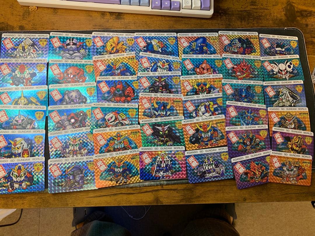 元祖SDガンダム　42枚セット　おまけあり 元祖SDガンダム NO-42 頑駄無大将軍