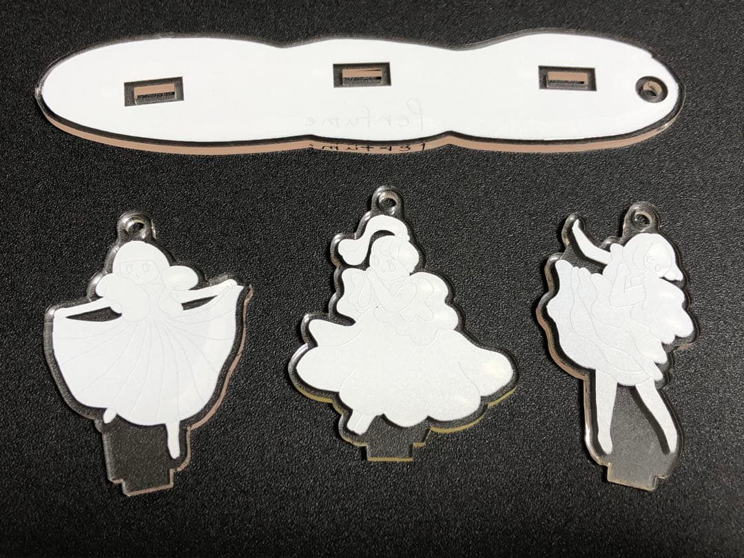 Perfume アクリルスタンドキーホルダー アクスタ プチぱふゅ - メルカリ