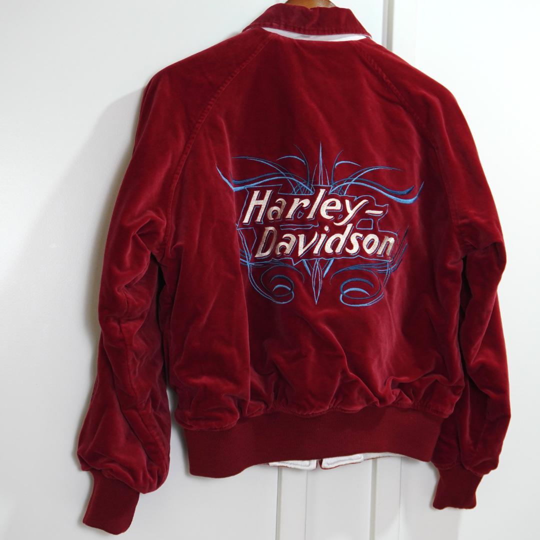 ■Harley-Davidson■ハーレダビッドソン　ベロアジャケット　ブルゾン バーフロントジャケット -ハーレーダビッドソン公式オンラインショップ