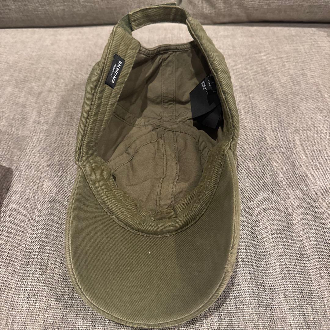 BALENCIAGA オリーブキャップ - メルカリ