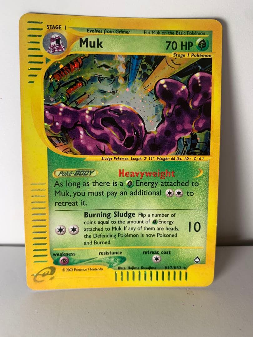 ベトベトン Muk Pokemon Holo Rare ポケモンカード