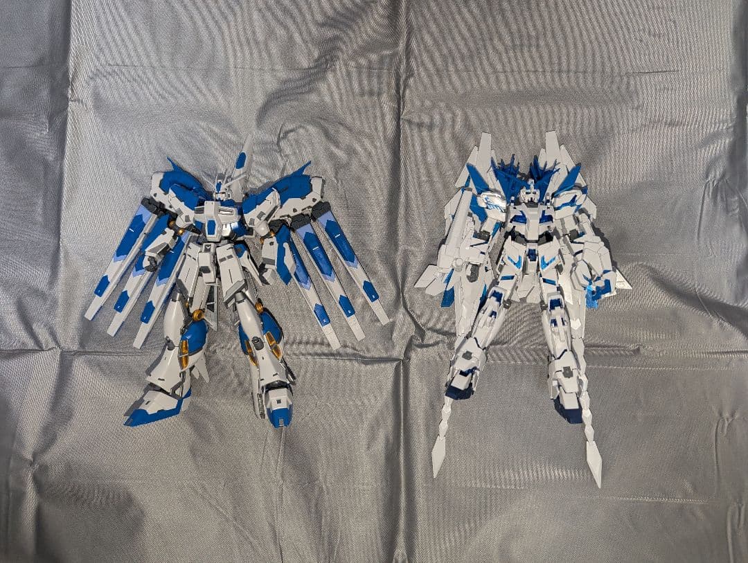 ガンプラ 1/144 3点セット 組立済み HG RG Hi-νガンダム