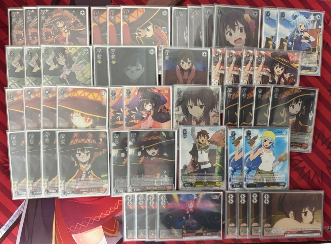 ヴァイスシュヴァルツ このすば デッキ ＆ デッキパーツ