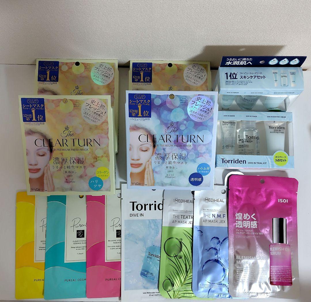 シートマスク 複数パック Make.iN パック フェイスパック シートマスク 4種類から3個選べる シカ