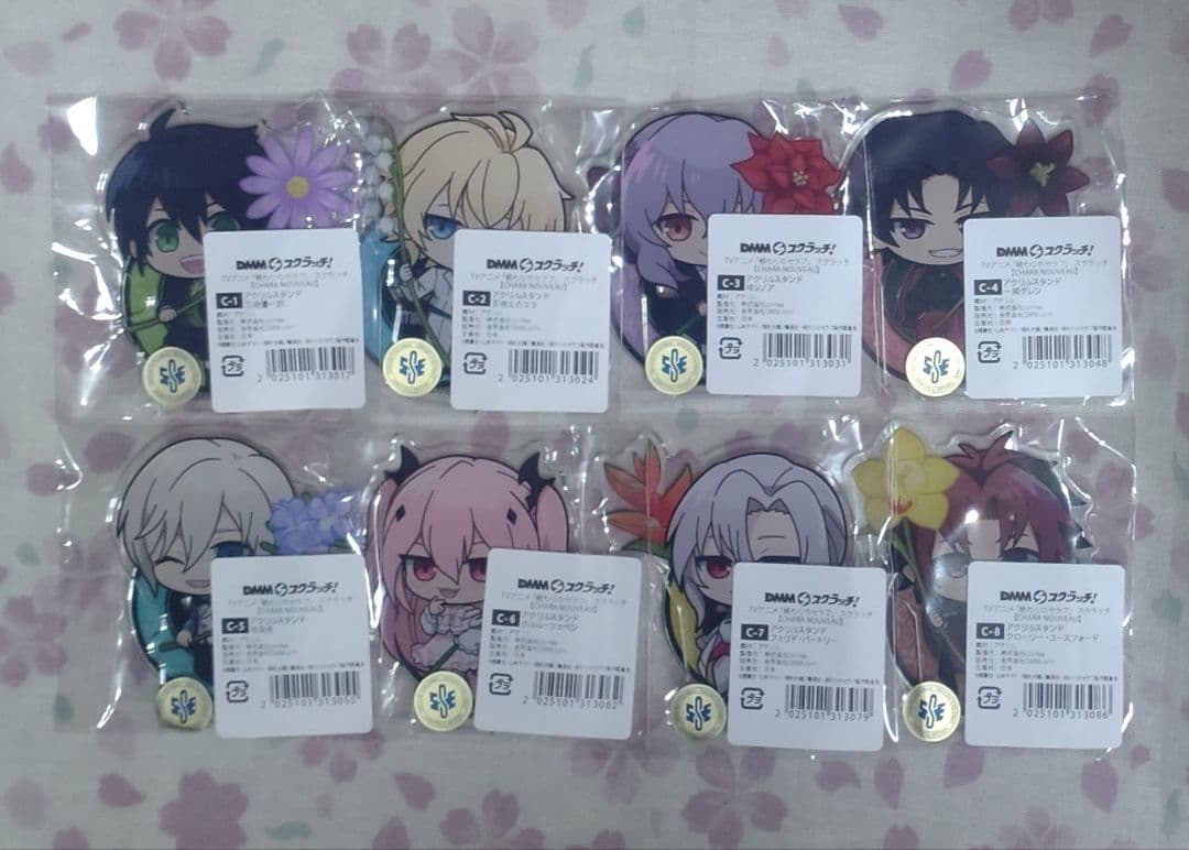 終わりのセラフ DMMスクラッチ アクリルスタンド まとめて - メルカリ