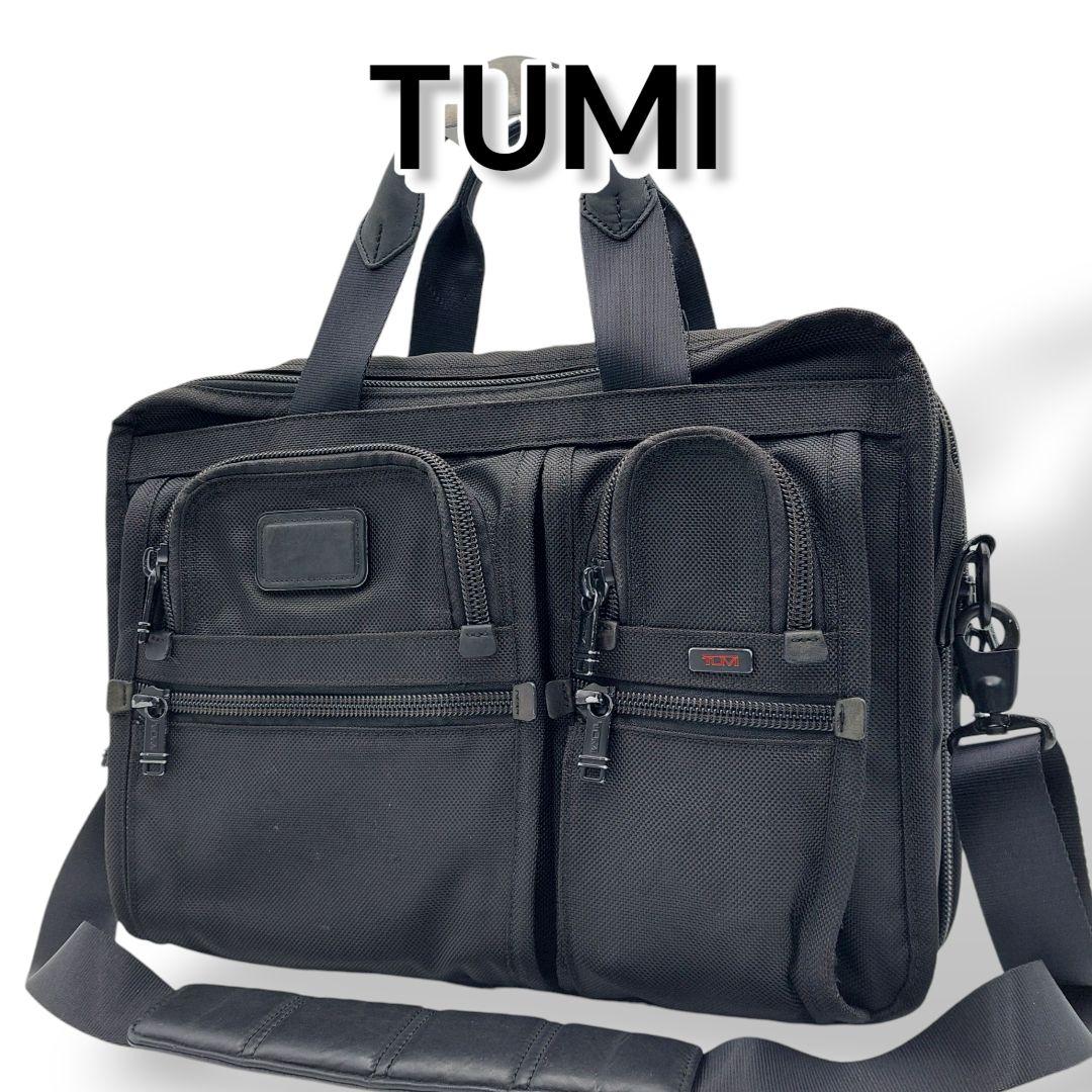 【定番】TUMI トゥミ　ブリーフケース　2way ブラック　良品　ビジネス 楽天市場】トゥミ ビジネスバッグ アルファ3 コンパクト ラージ