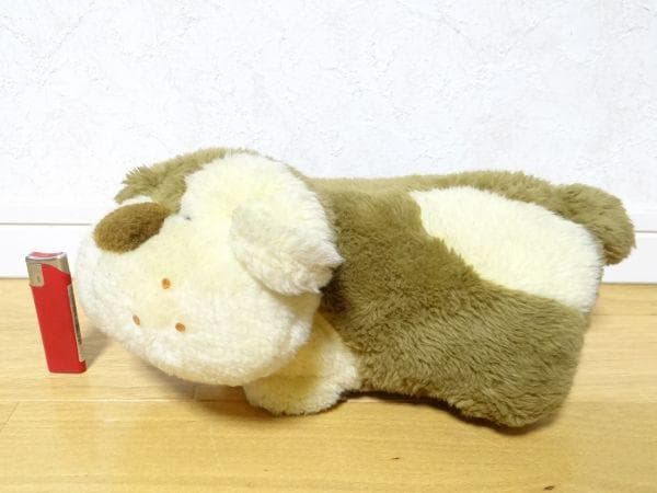 80年代 ビンテージ バンダイ プチアムール イヌ 犬 ぬいぐるみ 昭和 当時物