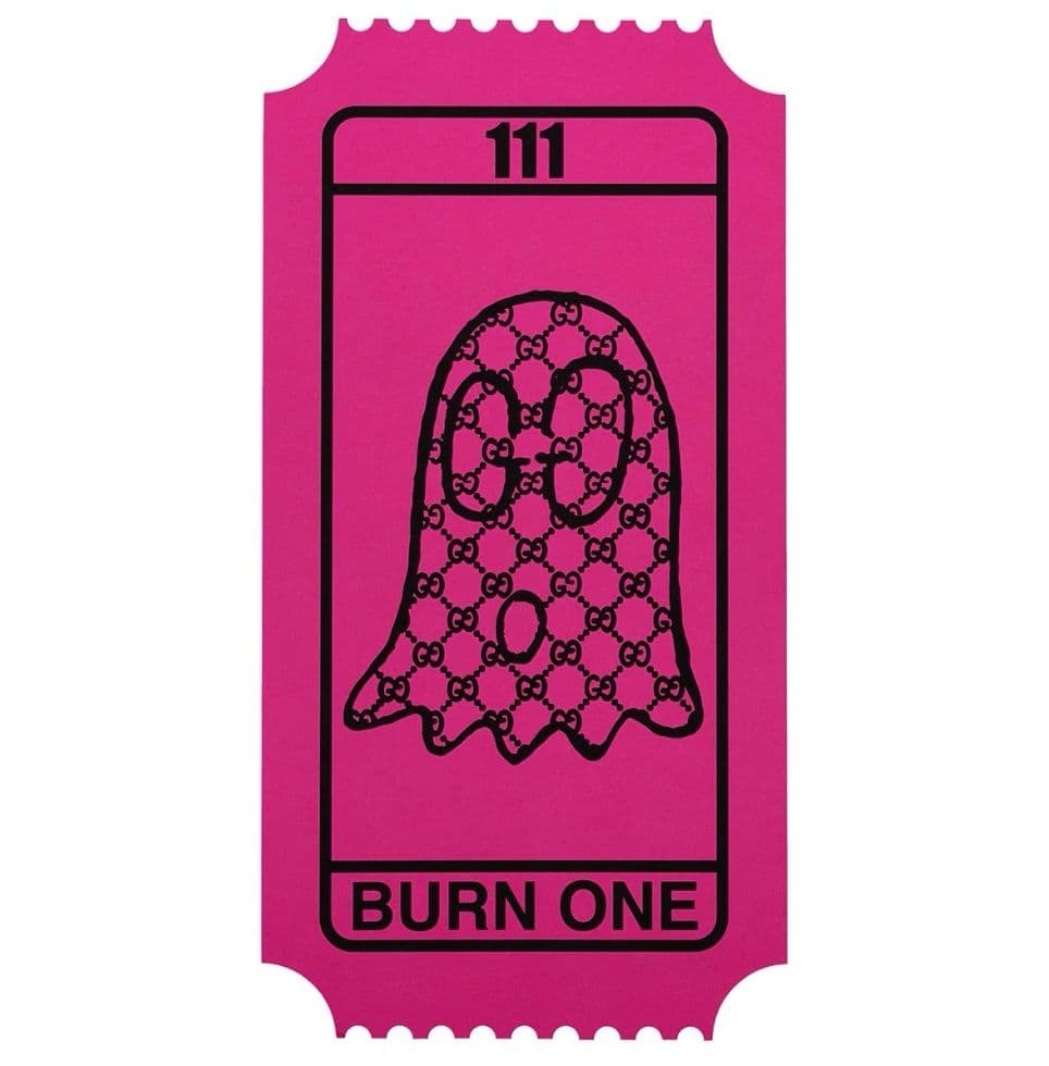GUCCIGHOST グッチゴースト / BURN TICKET / PINK Trevor Andrew - Original GUCCIGHOST Pink | Print Them All