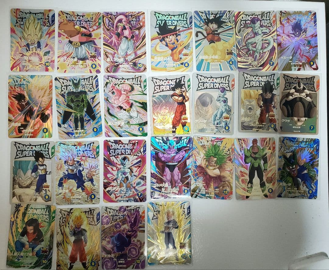 新品 ドラゴンボール スーパーダイバーズ 神龍エクストラレア セット SDV8