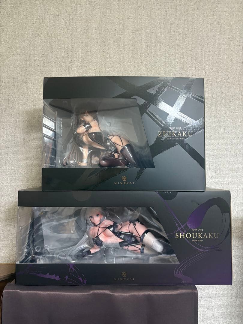 瑞鶴　瞬速の真名　翔鶴　疾翔の姉羽　1/4　フィギュア　ミメヨイ　アズールレーン