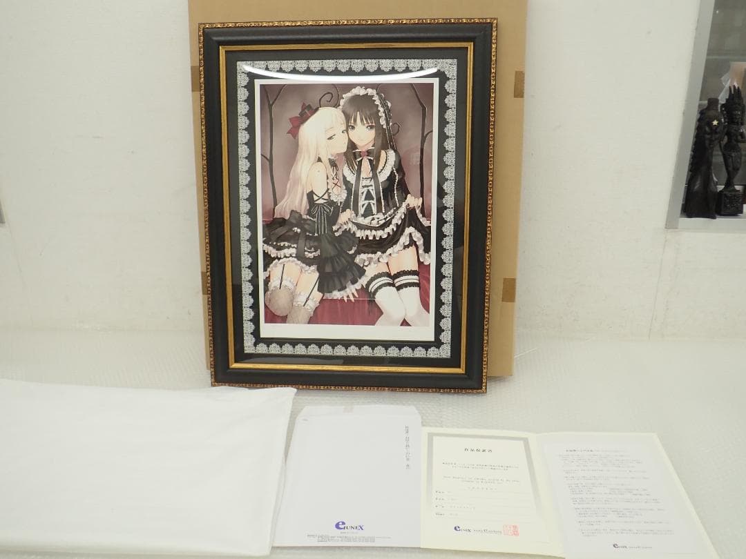 ⑧未使用・保証書付 Tony トニー「ゴスロリ」ミクスドメディア　アールビバン 2026年最新】版画 TONYの人気アイテム - メルカリ