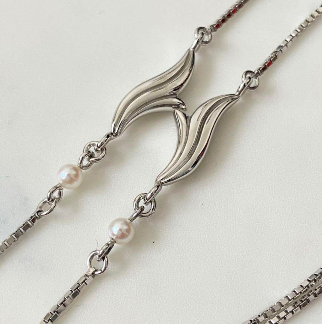 美品 MIKIMOTO✨ミキモト メガネチェーン パールチェーン - メルカリ