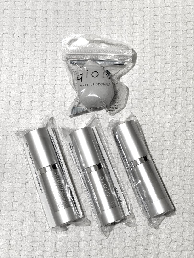 qiolo クリームファンデーション SPF38 20g 3本 キオロ