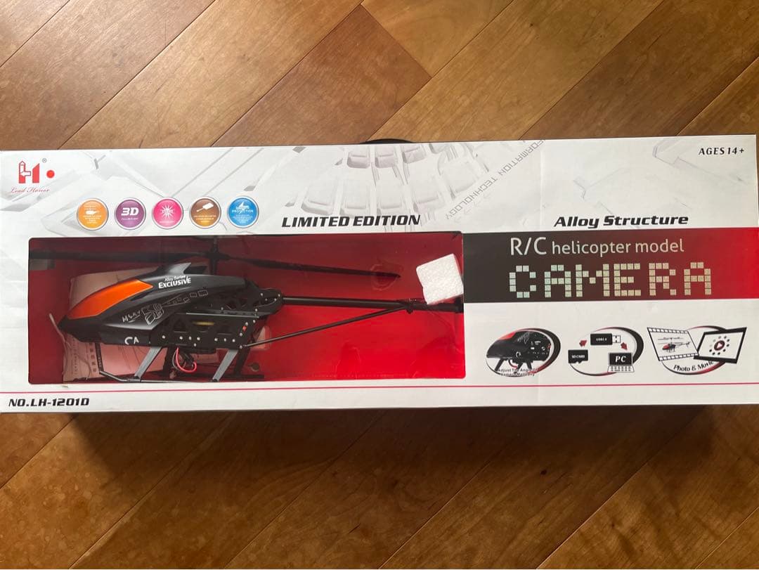 カメラ搭載　ラジコンヘリコプター
