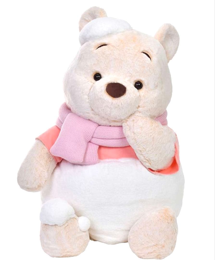 ディズニーストアWHITE POOHプーさん 81cm スーパービッグぬいぐるみ