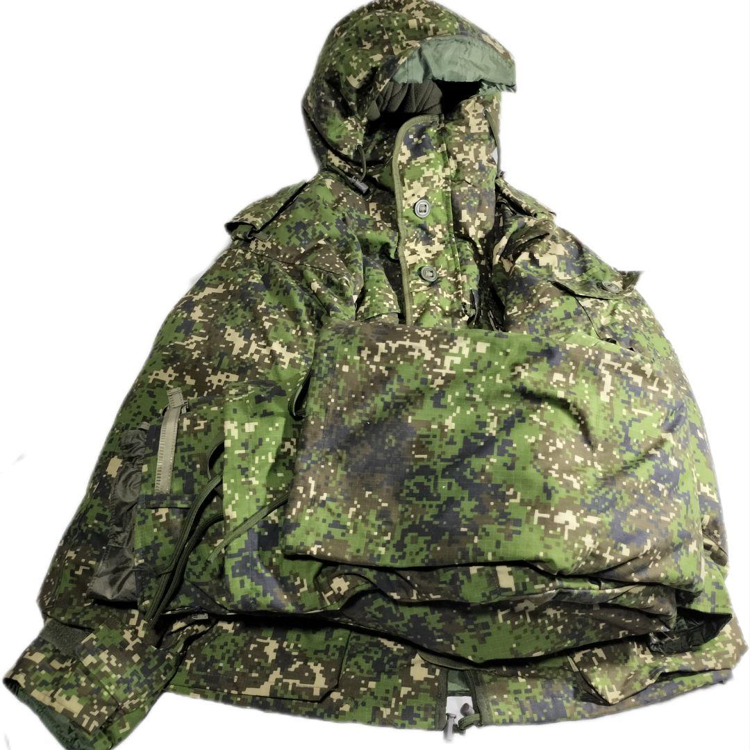 ロシア軍 実物 空挺軍 海軍歩兵 MDD-3 防寒着 フレクタン迷彩 52-3 現代のロシア軍がある Arma 3 用 RHS: Escalation MOD で空挺軍に新