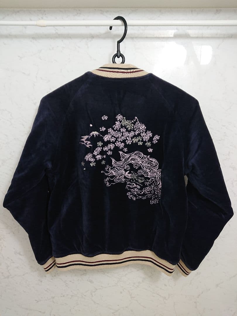 TK/タケオキクチ×ちきりやコラボ リバーシブル別珍スカジャン サイズ3(L)