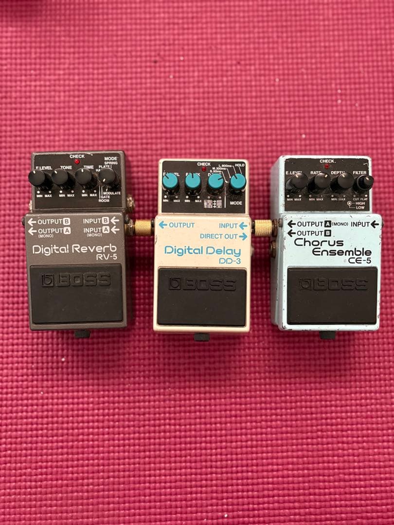 BOSS エフェクター 3点セット RV-5 DD-3 CE-5