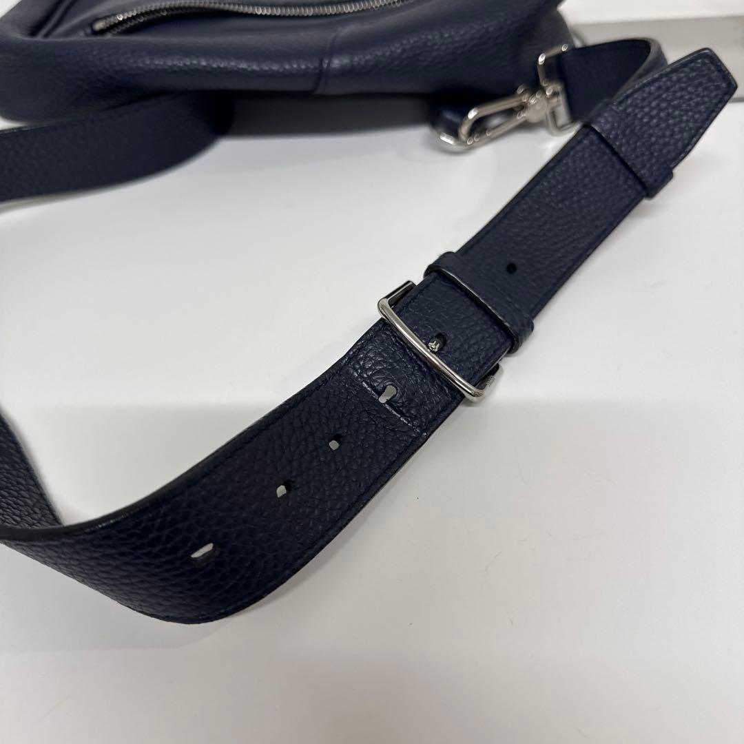 BALLYネイビー バッグ/レザー/NVY/SLING BAG STARLEX