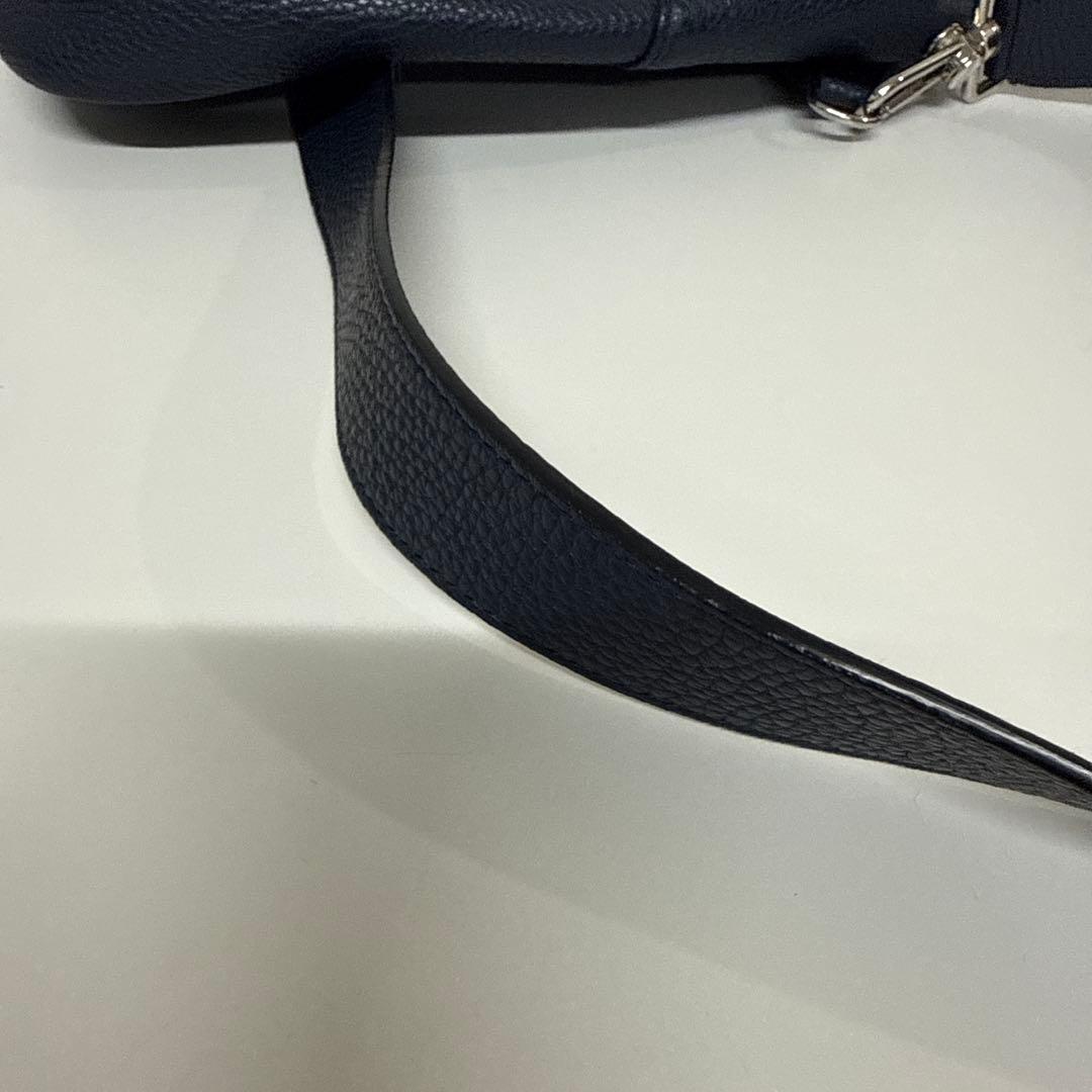 BALLYネイビー バッグ/レザー/NVY/SLING BAG STARLEX