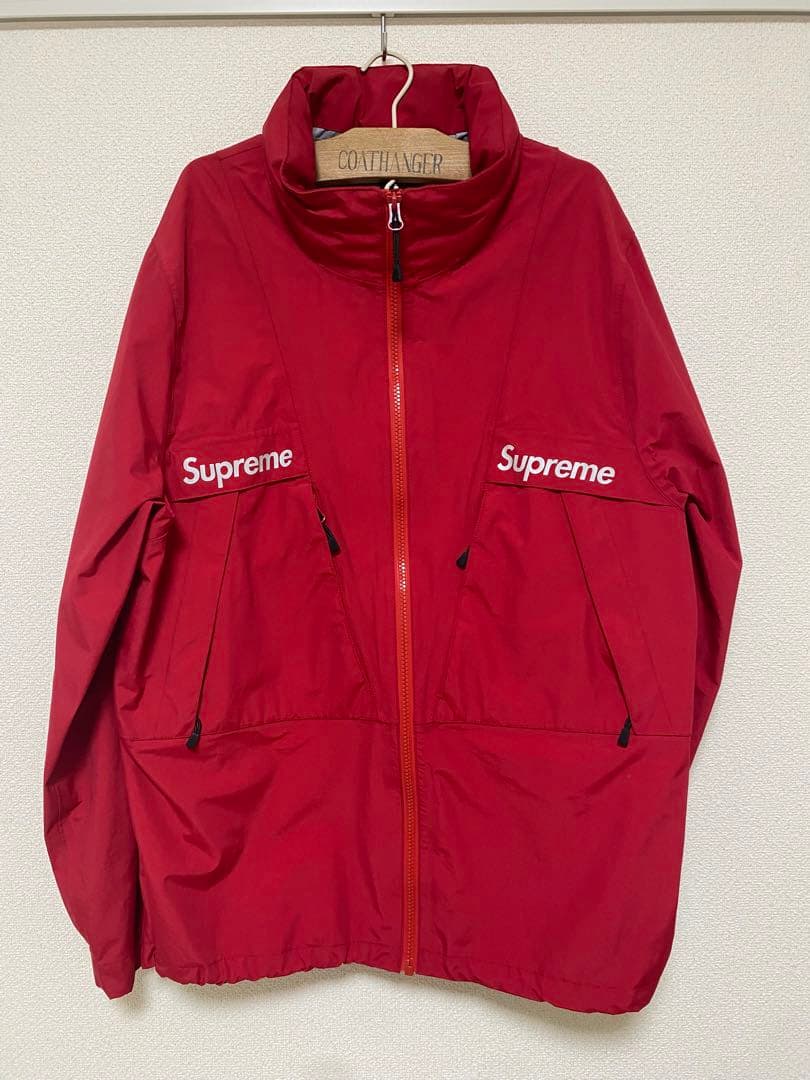SUPREME (シュプリーム) 17AW テープドシーム ジャケット レッド