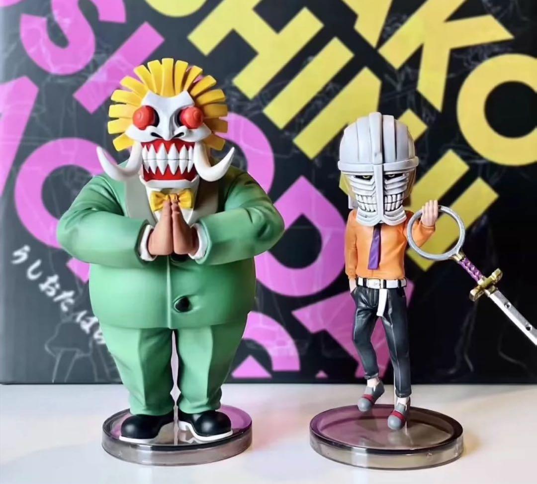 BLEACH 有昭田鉢玄 平子真子ガレージキット スタチュー①塗装済み完成