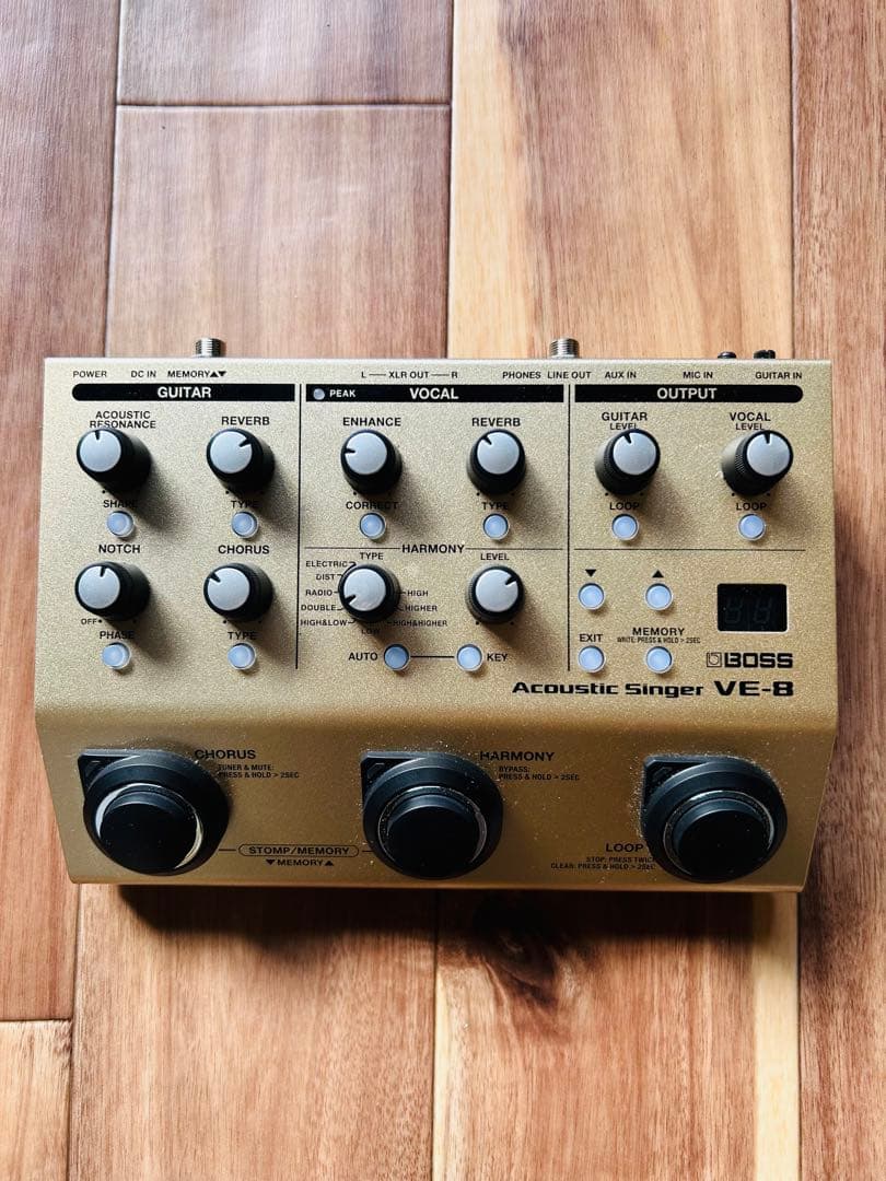 BOSS VE-8 ボーカル、アコギ用プリアンプ、ルーパー、エフェクト　箱他あり
