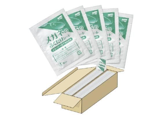 メガネのふくだけシート　クリーナー＆くもり止め　400枚１セット　ソフト99