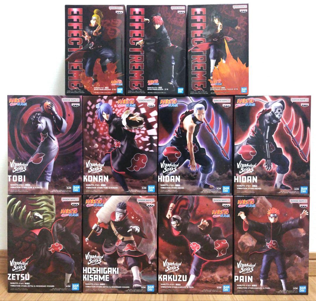 NARUTO 暁 コンプセット 新品・未開封品 11点まとめ売り - メルカリ
