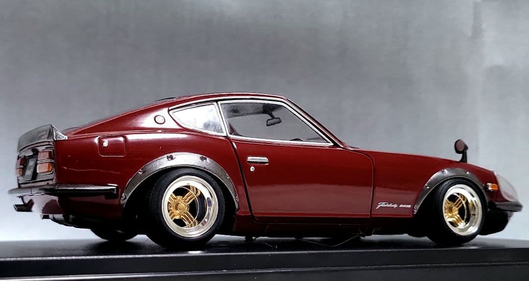 1/24　フェアレディZ改　240ZG　シャドー　深リム　ホイール