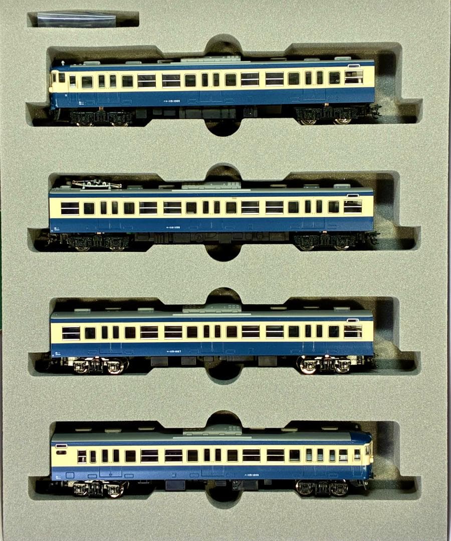 ☆復刻 特別企画品☆115系1000番台 横須賀線色 4両セット 室内灯装備