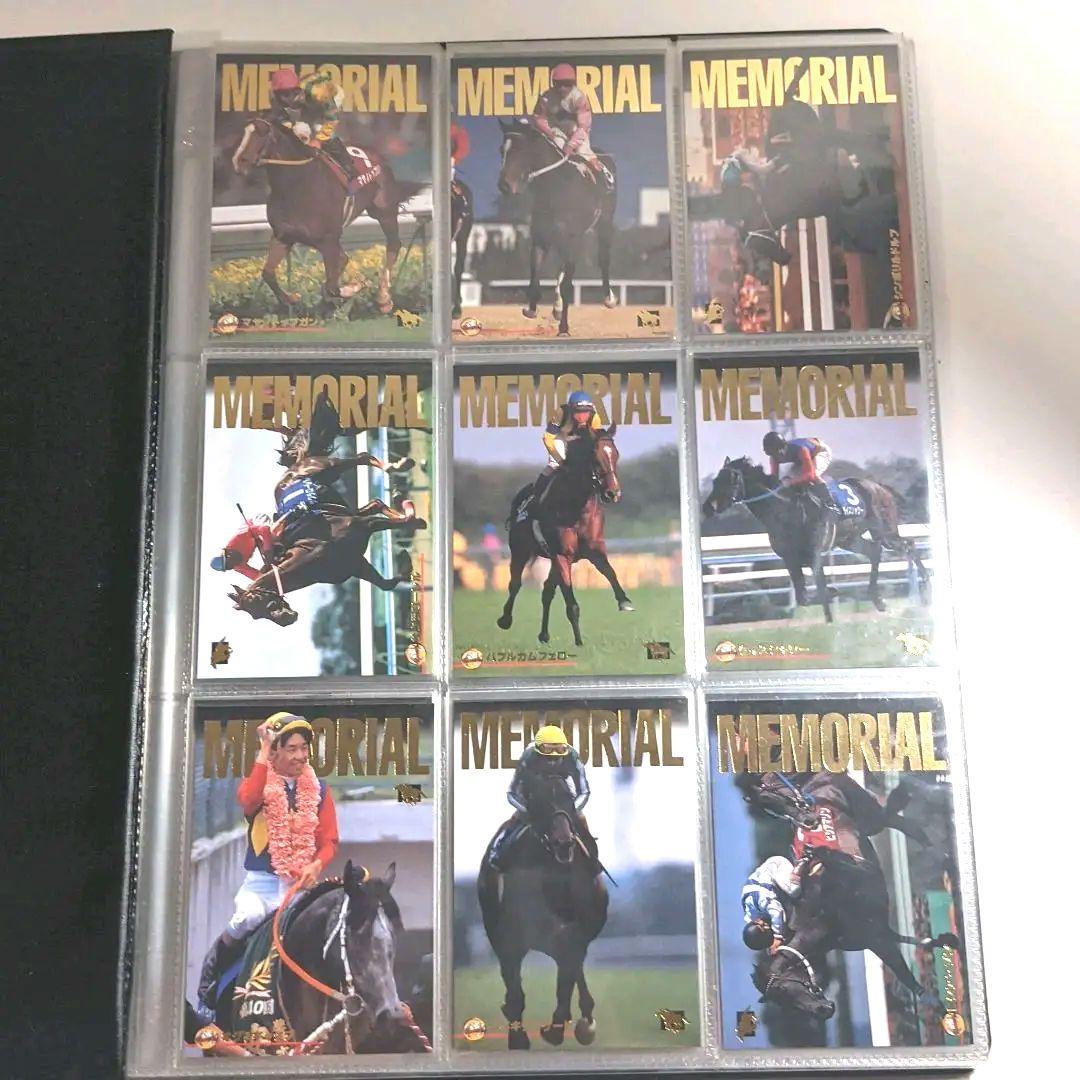 【競馬カード】メモリアルカード等セット　ケース付